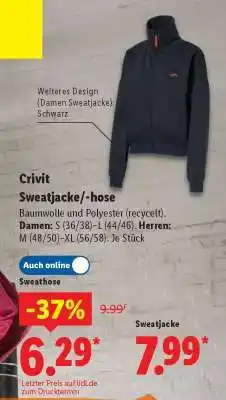 Lidl Sweathose Angebot