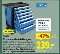 Lidl Güde Premium-Werkstattwagen Angebot