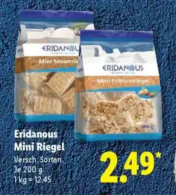 Lidl Eridanous Mini Riegel Angebot