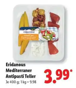 Lidl Eridanous Mediterraner Antipasti Teller Angebot