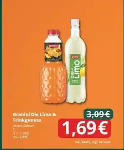 Famila Nord Ost Granini Die Limo & Trinkgenuss Angebot