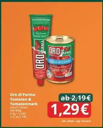 Famila Nord Ost Oro di Parma Tomaten & Tomatenmark Angebot