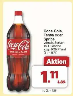 Famila Nord Ost Coca-Cola, Fanta oder Sprite Angebot