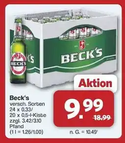 Famila Nord Ost Beck's Angebot