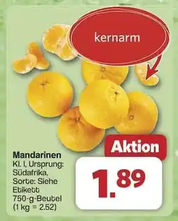 Famila Nord Ost Mandarinen Angebot