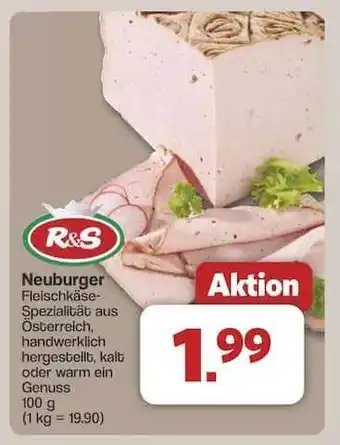 Famila Nord Ost Neuburger Fleischkäse Angebot