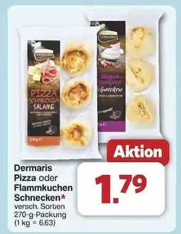 Famila Nord Ost Dermaris Pizza oder Flammkuchen Schnecken Angebot