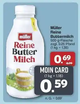Famila Nord Ost MÜLLER Reine Buttermilch Angebot