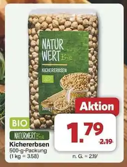 Famila Nord Ost NATURWERT Bio Kichererbsen Angebot