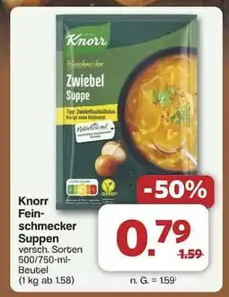Famila Nord Ost Knorr Feinschmecker Suppen Angebot