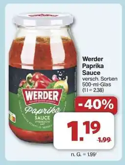 Famila Nord Ost Werder Paprika Sauce Angebot