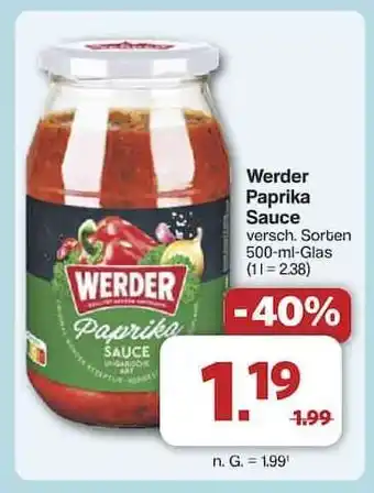 Famila Nord Ost Werder Paprika Sauce Angebot
