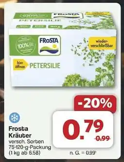 Famila Nord Ost FROSTA Kräuter Angebot