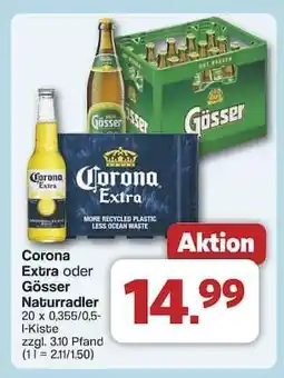 Famila Nord Ost Corona Extra oder Gösser Naturradler Angebot