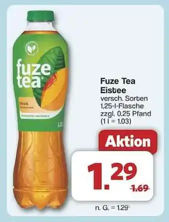 Famila Nord Ost Fuze Tea Eistee Angebot