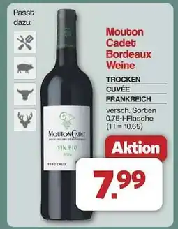 Famila Nord Ost Mouton Cadet Bordeaux Weine Angebot