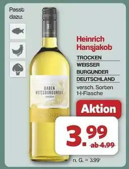 Famila Nord Ost Heinrich Hansjakob Trocken Weisser Burgunder Angebot