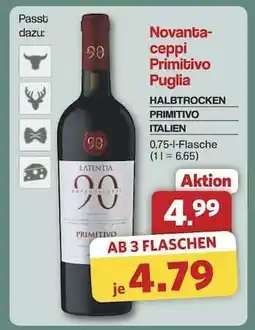 Famila Nord Ost Novantaceppi Primitivo Puglia Angebot