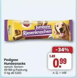 Famila Nord Ost Pedigree Hundesnacks Angebot