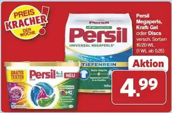 Famila Nord Ost Persil Megaperls, Kraft Gel oder Discs Angebot