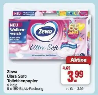 Famila Nord Ost Zewa Ultra Soft Toilettenpapier Angebot