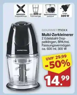 Famila Nord Ost GOURMETmaxx Multi-Zerkleinerer Angebot