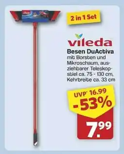 Famila Nord Ost Vileda Besen DuActiva Angebot