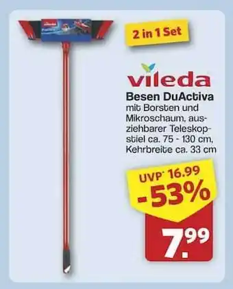 Famila Nord Ost Vileda Besen DuActiva Angebot