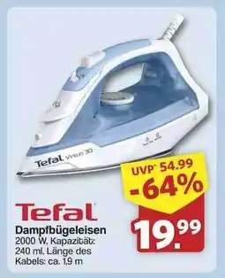 Famila Nord Ost TEFAL Dampfbügeleisen Angebot