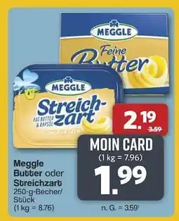 Famila Nord Ost Meggle Butter oder Streichzart Angebot