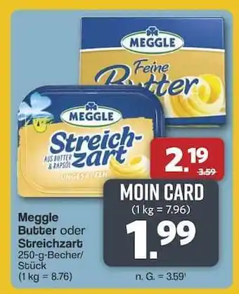 Famila Nord Ost Meggle Butter oder Streichzart Angebot