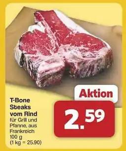 Famila Nord Ost T-Bone Steaks vom Rind Angebot