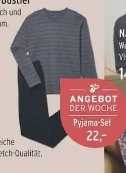 Famila Nord Ost Pyjama -Set Angebot