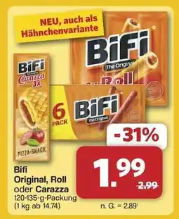 Famila Nord Ost Bifi Original, Roll oder Carazza Angebot
