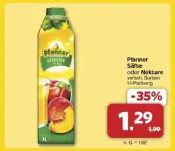 Famila Nord Ost Pfanner Säfte oder Nektare Angebot