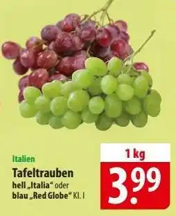 Famila Nord Ost Tafeltrauben Angebot