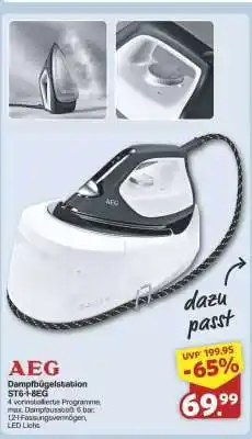 Famila Nord Ost AEG Dampfbügelstation ST6-1-8EG Angebot