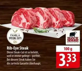 Famila Nord Ost Rib-Eye-Steak Angebot