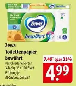 Famila Nord Ost Zewa Toilettenpapier bewährt Angebot