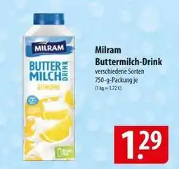 Famila Nord Ost Milram Buttermilch Drink Angebot