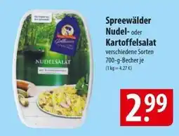 Famila Nord Ost Spreewälder Nudel- oder Kartoffelsalat Angebot