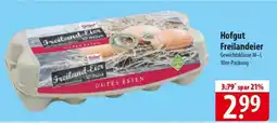 Famila Nord Ost Hofgut Freilandeier Angebot