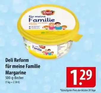 Famila Nord Ost Deli Reform für meine Familie Margarine Angebot