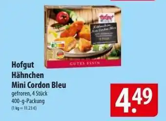 Famila Nord Ost Hofgut Hähnchen-Mini Cordon Bleu Angebot