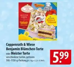 Famila Nord Ost Coppenrath & Wiese Benjamin Blümchen-Torte oder Meister Torte Angebot
