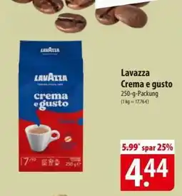 Famila Nord Ost LAVAZZA Crema e Gusto Angebot