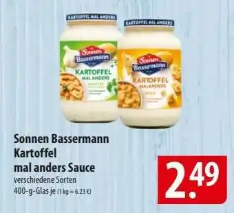 Famila Nord Ost Sonnen Bassermann Kartoffel mal anders Sauce Angebot