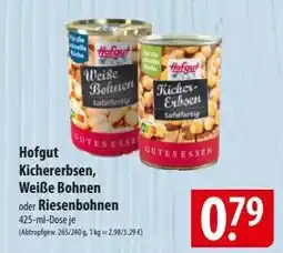 Famila Nord Ost Hofgut Kichererbsen, Weiße Bohnen oder Riesenbohnen Angebot