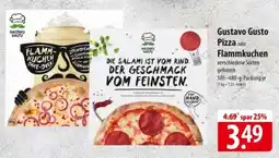 Famila Nord Ost Gustavo Gusto Pizza oder Flammkuchen Angebot