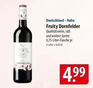 Famila Nord Ost Fruity Dornfelder Angebot